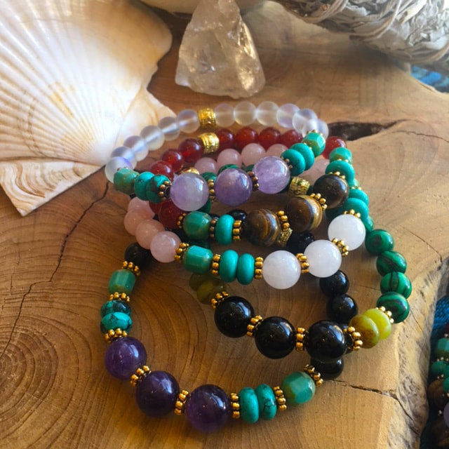 Crystal Power Bracelets Divine Planet Studio